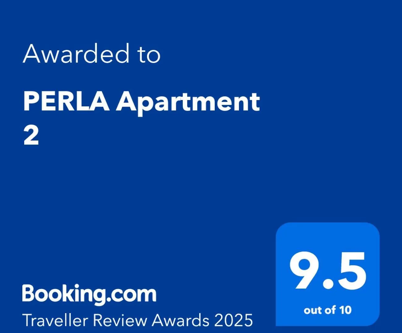 Perla Apartment 2- Seaview & Central